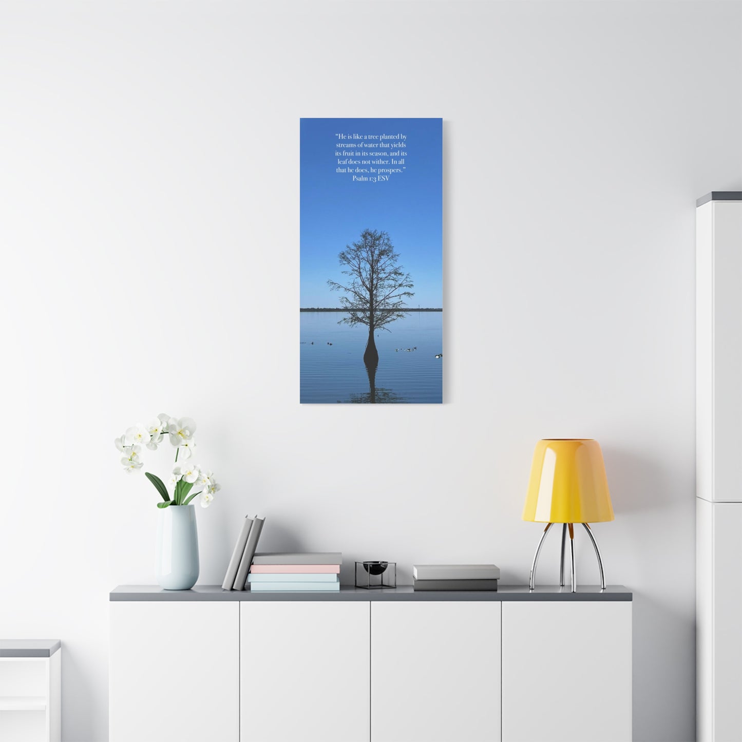 Matte Canvas, Stretched, 20" x 40" x "1.25"