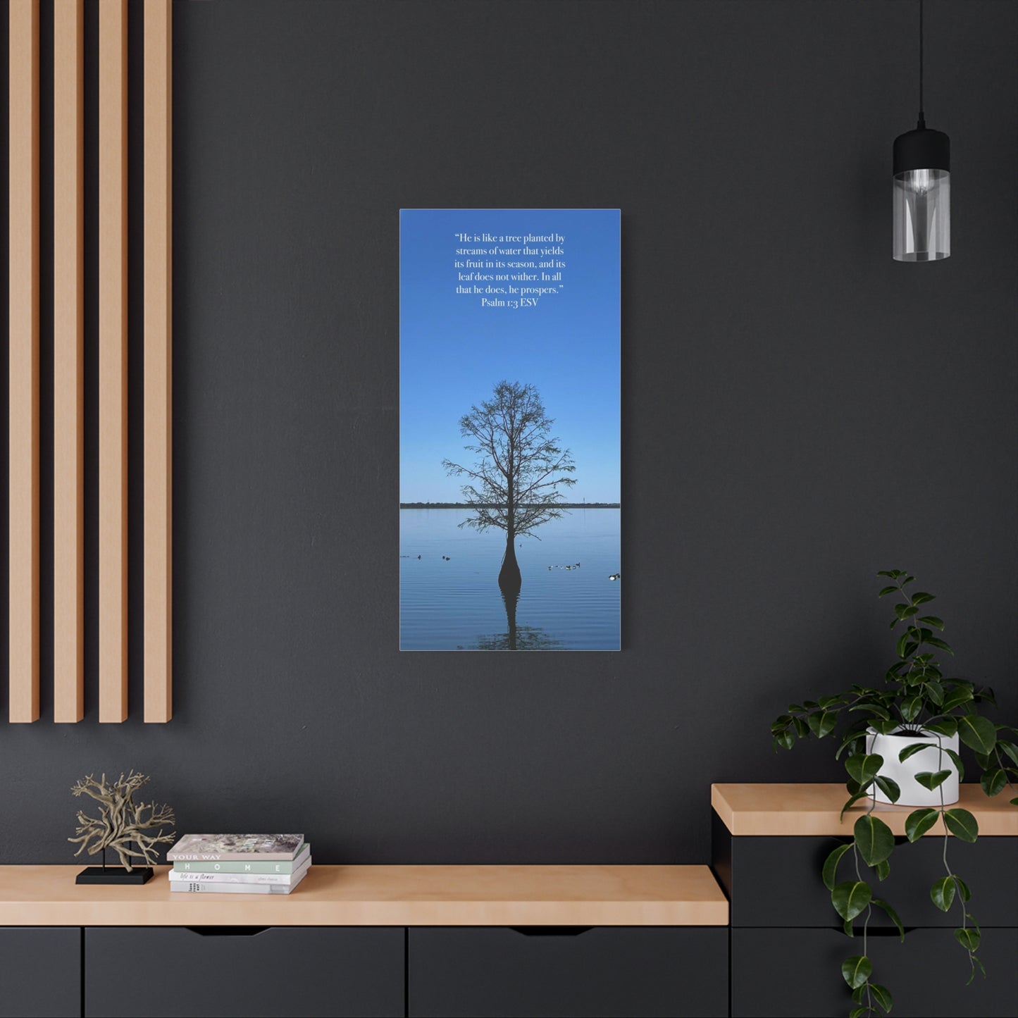 Matte Canvas, Stretched, 20" x 40" x "1.25"