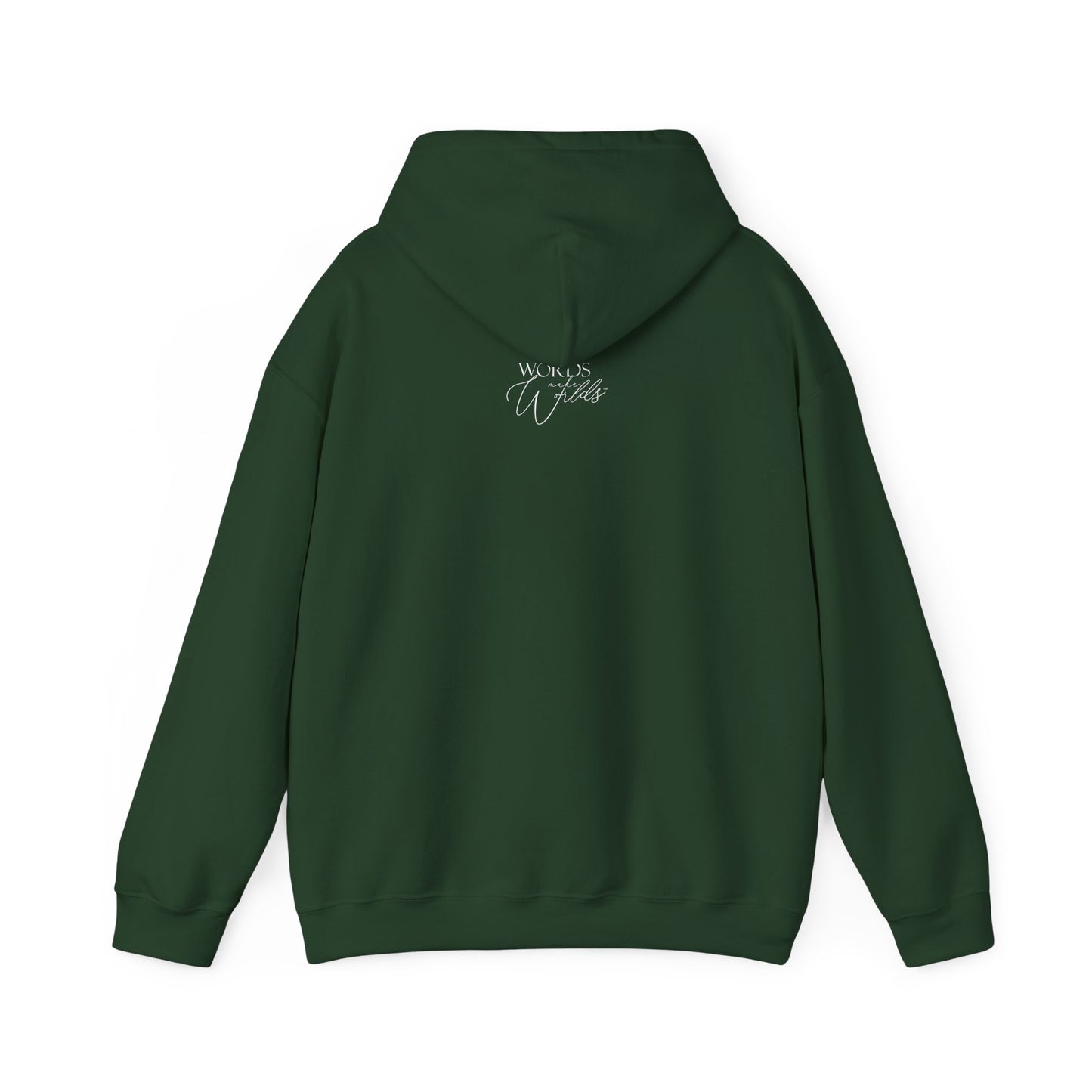Unisex Heavy Blend Hoodie - "Broken Restored Rebuilt" - Motivational Gift for Him or Her