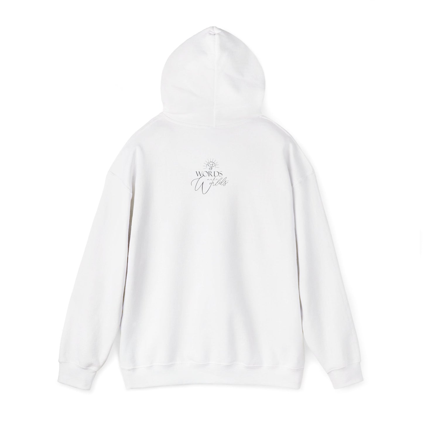 Unisex Heavy Blend Hoodie - "Broken Restored Rebuilt" - Motivational Gift for Him or Her
