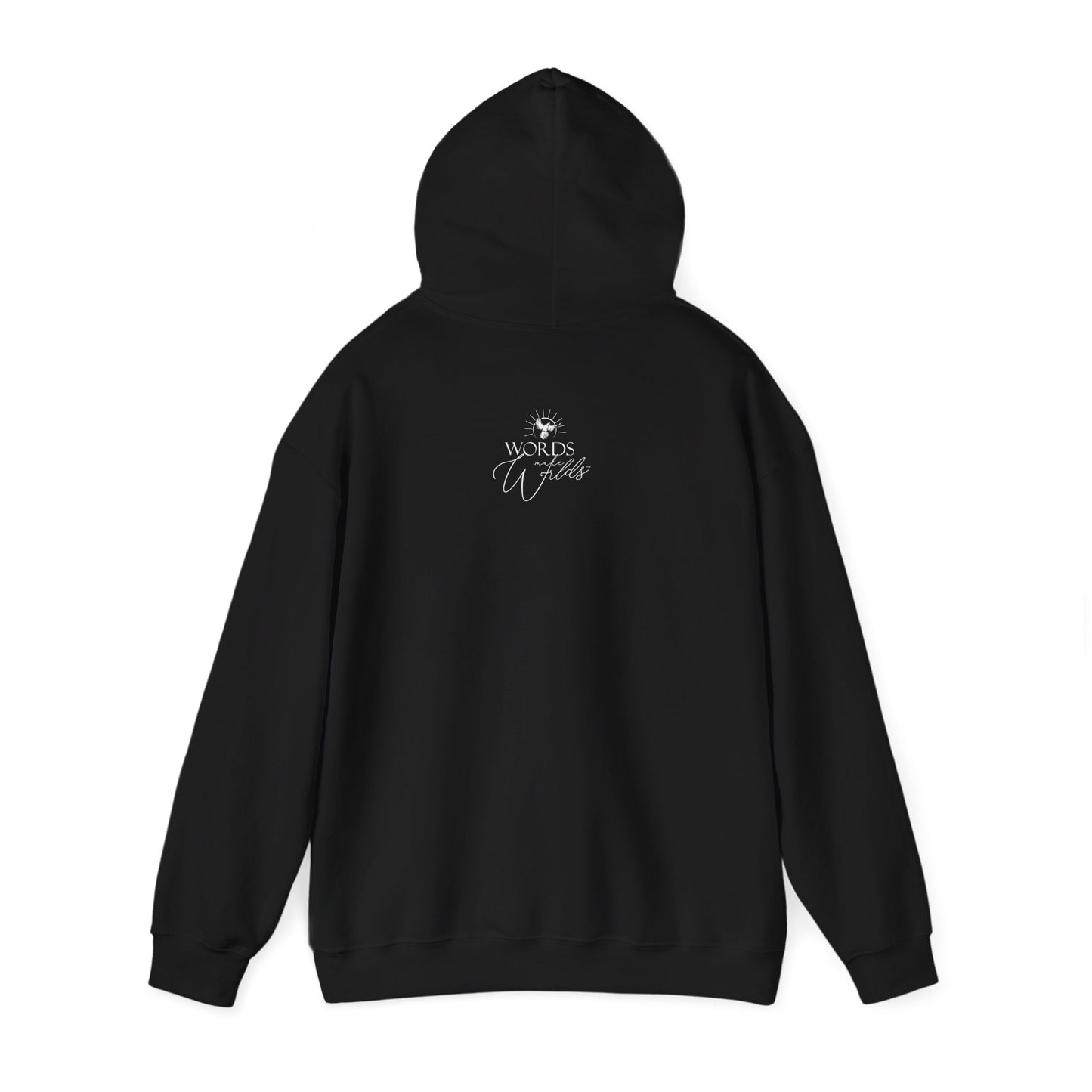 Unisex Heavy Blend Hoodie - "Broken Restored Rebuilt" - Motivational Gift for Him or Her