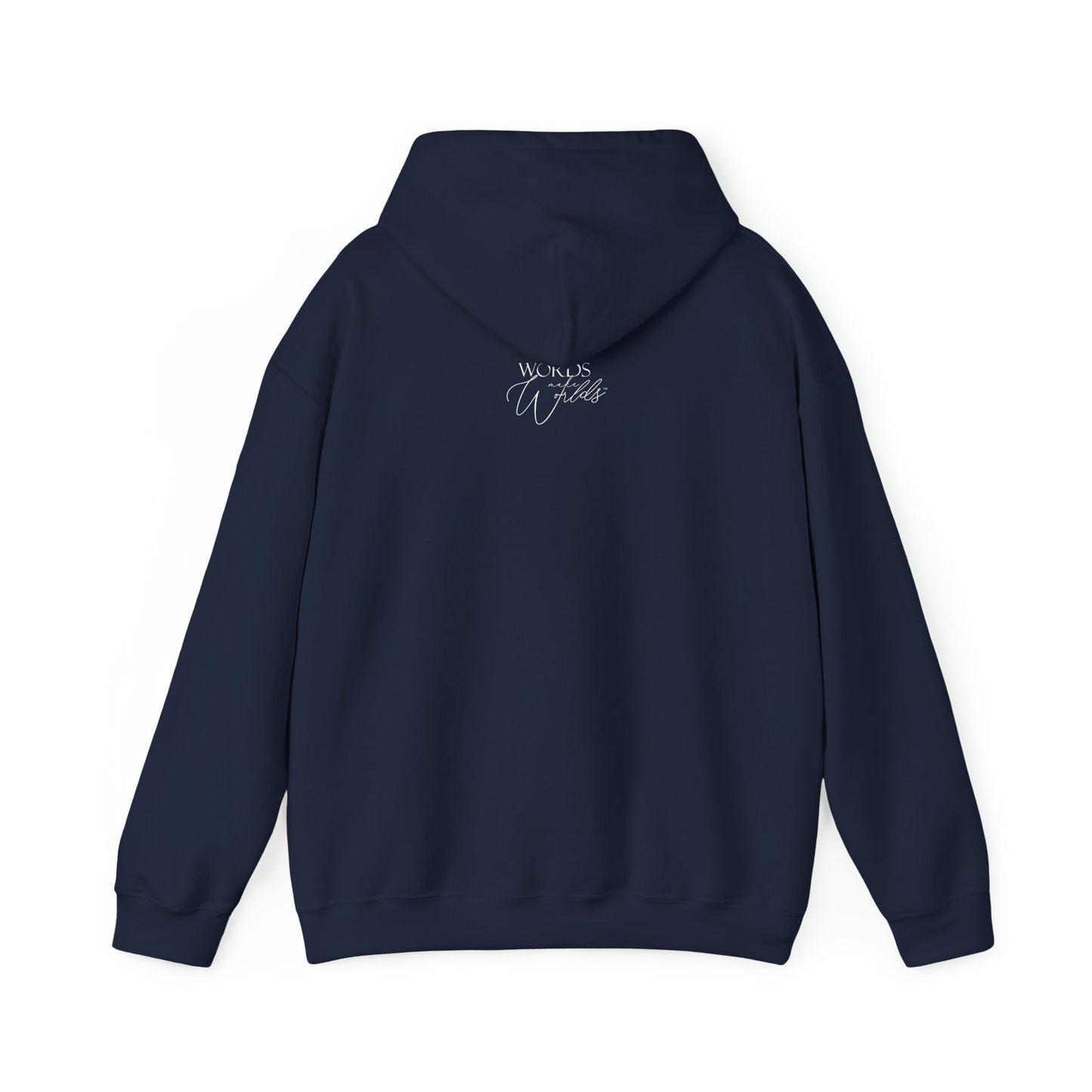 Unisex Heavy Blend Hoodie - "Broken Restored Rebuilt" - Motivational Gift for Him or Her