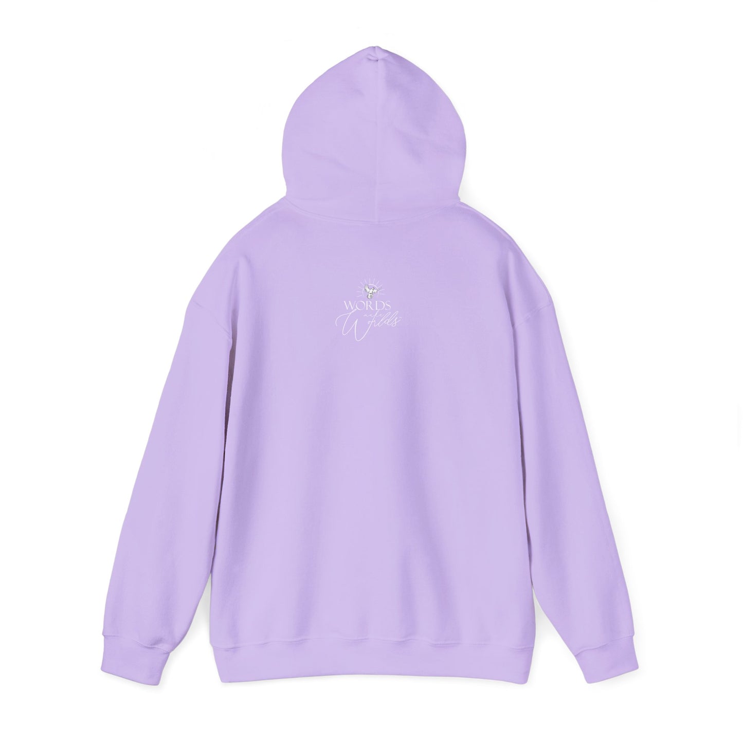 Unisex Heavy Blend Hoodie - "Broken Restored Rebuilt" - Motivational Gift for Him or Her