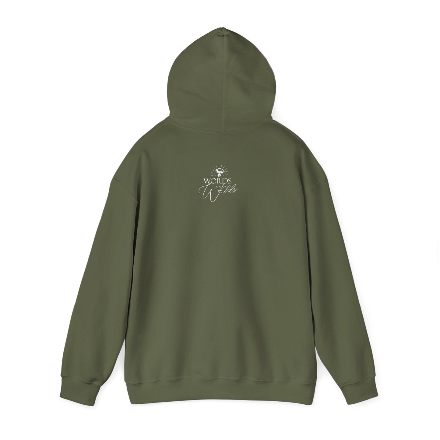 Unisex Heavy Blend Hoodie - "Be Strong and Courageous" - Motivational Gift for Him or Her
