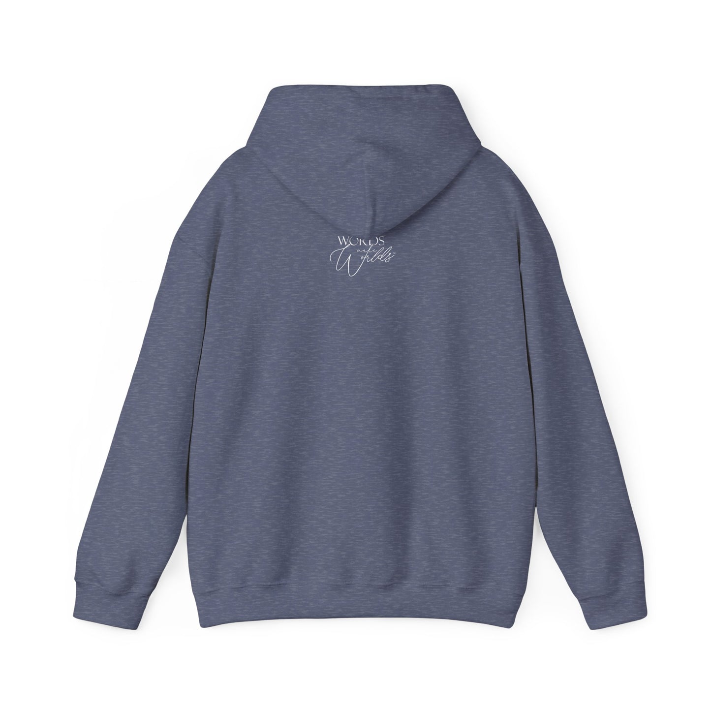 Unisex Heavy Blend Hoodie - "Broken Restored Rebuilt" - Motivational Gift for Him or Her